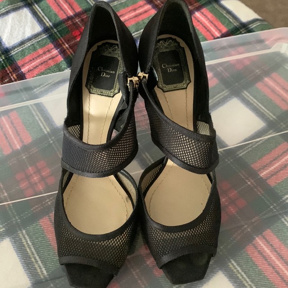 Like New (worn once) Christian Dior Heels - Picture 1 of 12